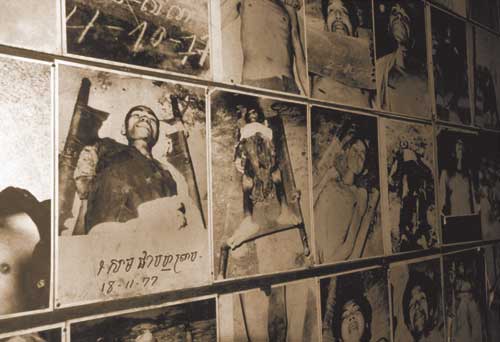 Pictures of the dead at Cambodia’s notorious Tuol Sleng (S-21) prison, where the Khmer Rouge tortured those they regarded as enemies. Some 17,000 entered – only seven survived. The dead included nationals of Vietnam, India, Pakistan, Laos, Thailand, Canada, the UK, Australia, New Zealand and the US. But most were Cambodian. When Vietnam invaded Cambodia in 1978 to remove this abhorrent regime, Thailand, China, the US and other countries provided covert assistance to the Khmer Rouge to fight the Vietnamese. A US embargo against Vietnam was kept in place until 1994, to punish the Vietnamese for their invasion.