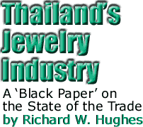 Thailand's Jewelry Industry, by RW Hughes