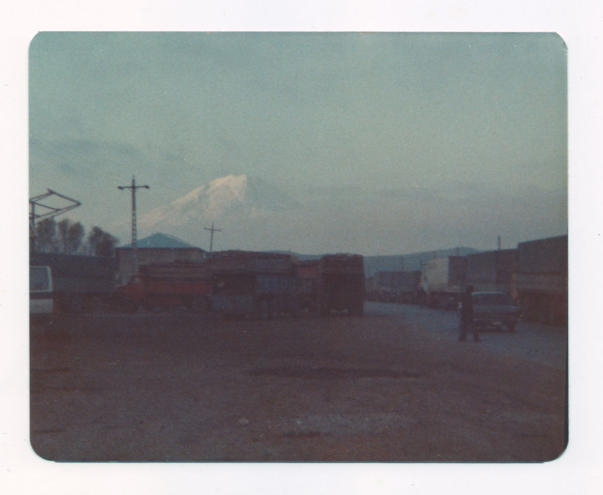Mt. Ararat from the Turkey-Iran border at Tabriz—1976