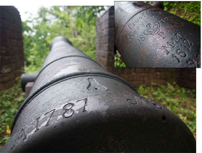 Cannon at Chanthaburi