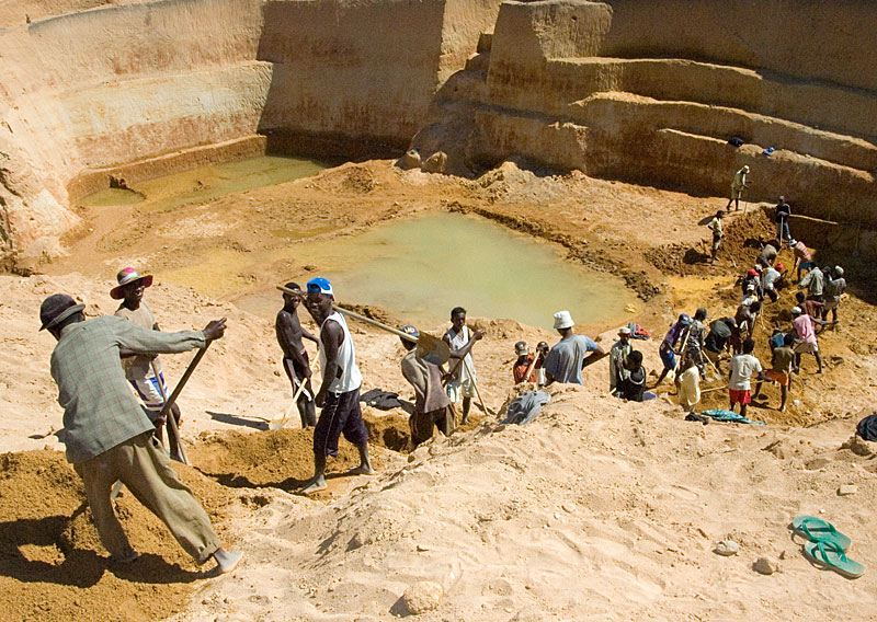 Swiss Bank mine in Ilakaka